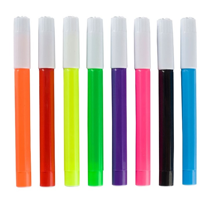 MOXY Set di pennarelli Jumbo 8 colori - Pennarelli artistici per bambini