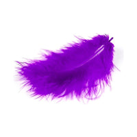 MARABU piume 10 - 12cm 17 pz | sceglie colore – fialové