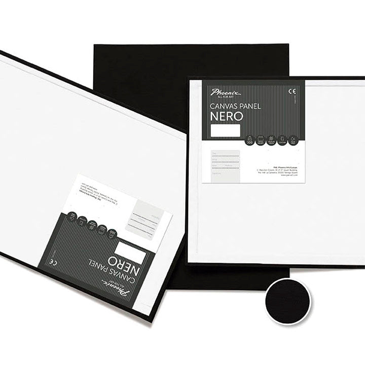 Nero cartone telato | misure diverse