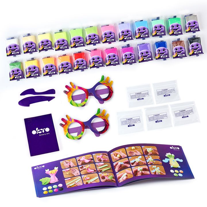 OKTO set creativo autopolimerizzante 24 tinte