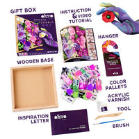 OKTO set di modellazione in cornice di legno 21 x 21 cm ISPIRAZIONE