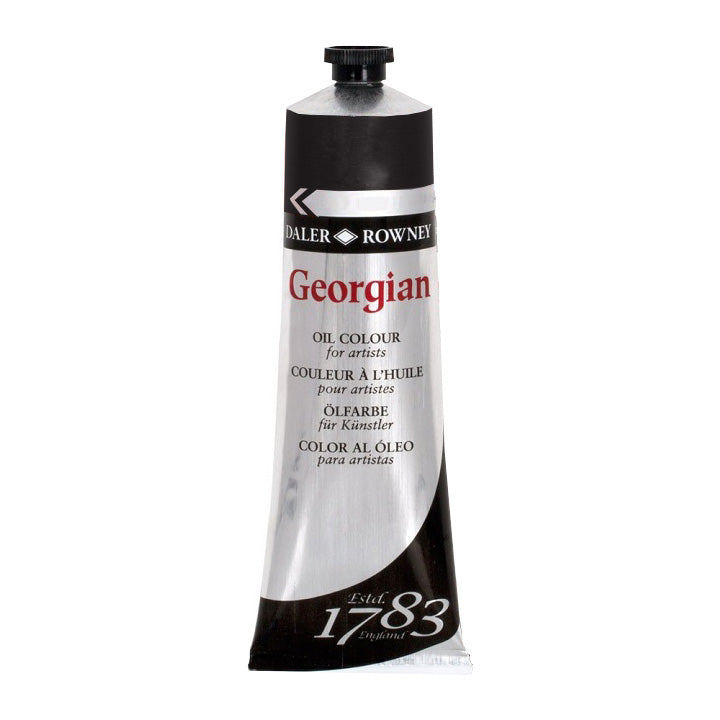 Colori ad olio Daler-Rowney GEORGIAN 75 ml | sceglie tonalità - 035 Lampada nera
