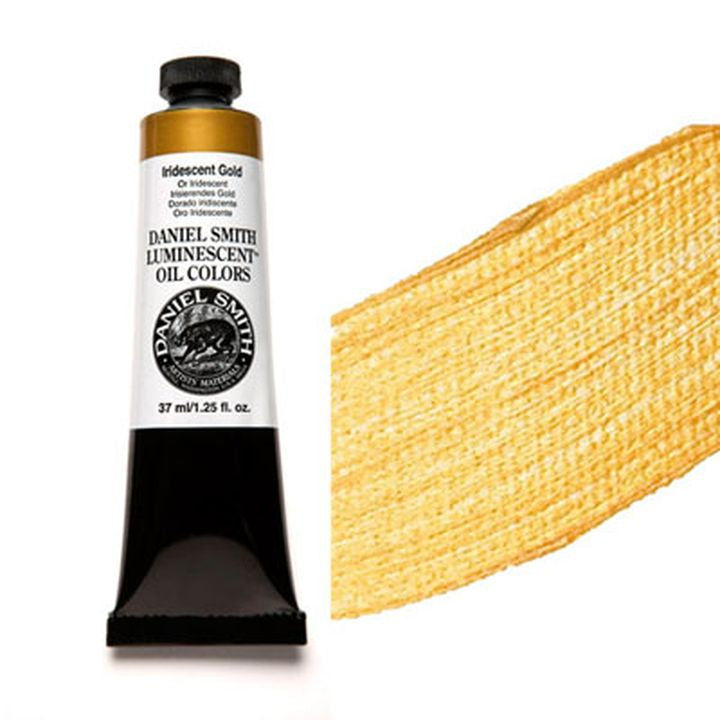 Daniel Smith Pittura a olio luminescente 37 ml – Iridescent Gold
