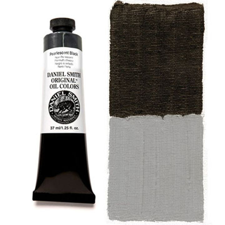 Daniel Smith Pittura a olio luminescente 37 ml – Pearlescent Black