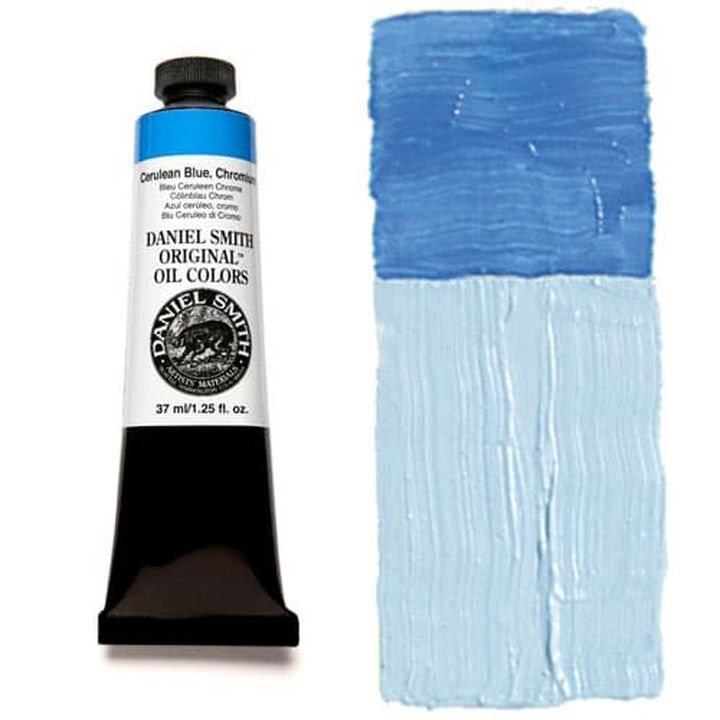 Daniel Smith colore a olio originale 37ml – Cerulean Blue Chromium