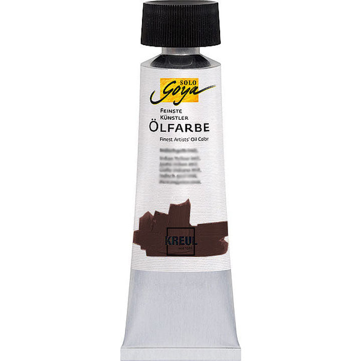 Colori ad olio Finest Artists Solo Goya 55 ml – Burnt Umber