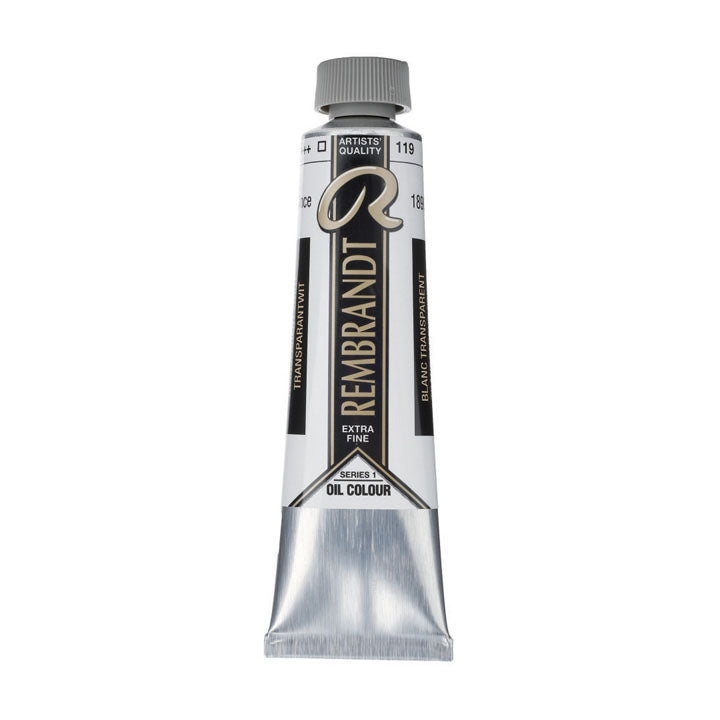 Colore ad olio Rembrandt 40 ml – Transparent White