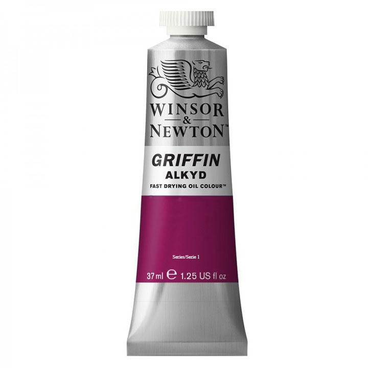 Colore ad olio a rapida essiccazione Winsor & Newton Griffin Alkyd 37 ml – Magenta