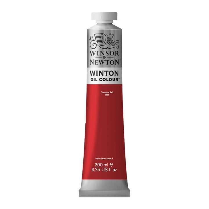 Colore ad olio Winsor & Newton Winton 200 ml – Cad Red Hue