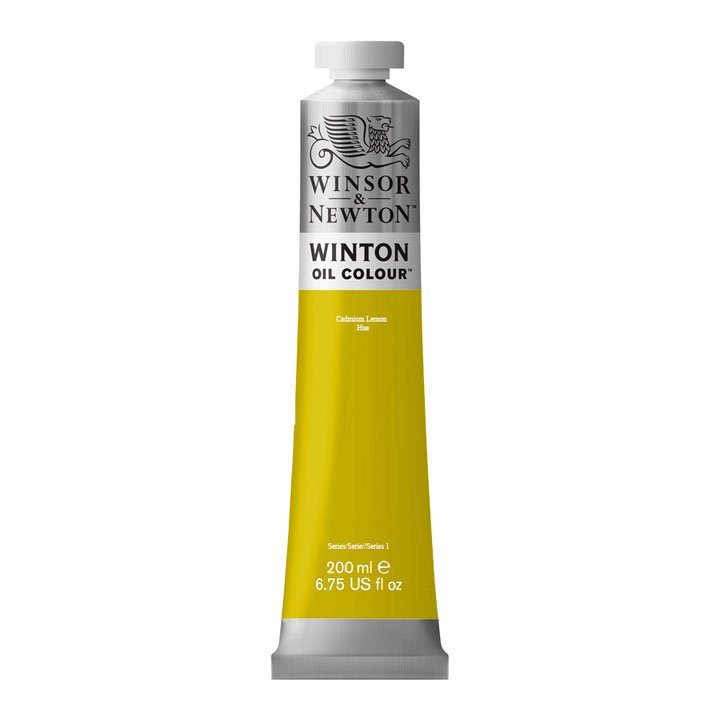 Colore ad olio Winsor & Newton Winton 200 ml – Cad Lemon Hue