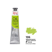 Colori ad olio Rosa Gallery 45 ml – 106 giallo-verde