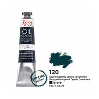 Colori ad olio Rosa Gallery 45 ml – 120 nero ciano di Serhiy Savchenko