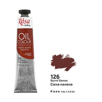 Colori ad olio Rosa Gallery 45 ml – 126 terra di Siena bruciata