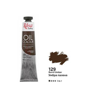 Colori ad olio Rosa Gallery 45 ml – 129 umbra bruciata
