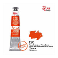 Colori ad olio Rosa Gallery 45 ml – 150 arancione fuoco di Petro Bevza
