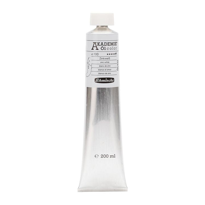 Colori ad olio Schmincke AKADEMIE 200 ml | vari colori - 100 bianco di zinco