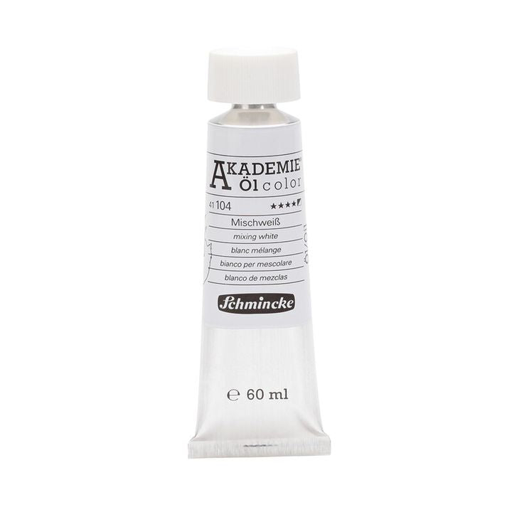 Vernici ad olio Schmincke AKADEMIE 60 ml – 104 Bianco da Miscelazione