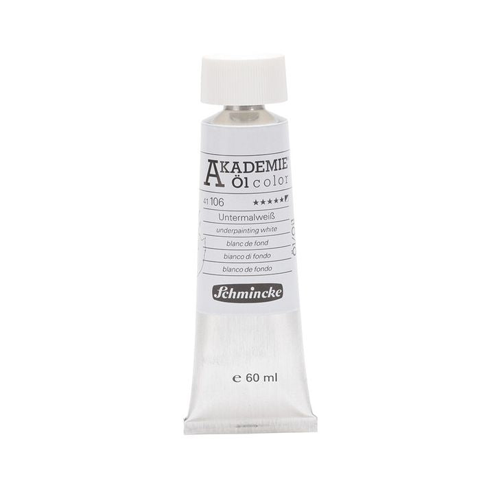 Vernici ad olio Schmincke AKADEMIE 60 ml – 106 Bianco per Sottopittura