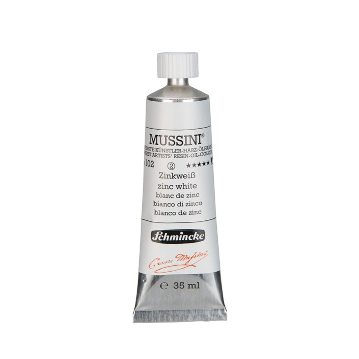 Colori ad olio Schmincke MUSSINI 35 ml – 102 Bianco di Zinco