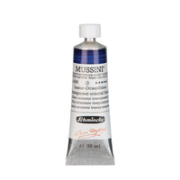 Colori ad olio Schmincke MUSSINI 35 ml – 496 Blu Orientale Trasparente