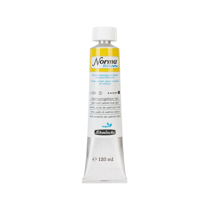 Schmincke Norma Blue Oil Paint 120 ml – 239 tonalità giallo chiaro cadmio