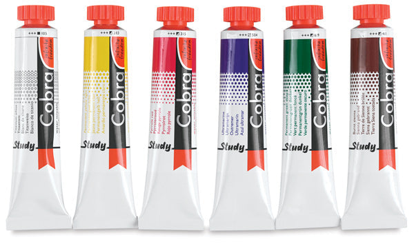 Colori ad olio COBRA STUDY 40ml – Permanent Lemon Yellow