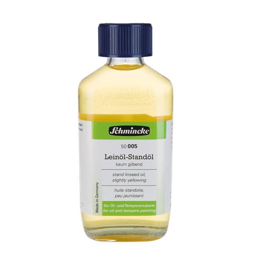 Olio di lino cotto e addensato Schmincke Stand linseed oil 200 ml