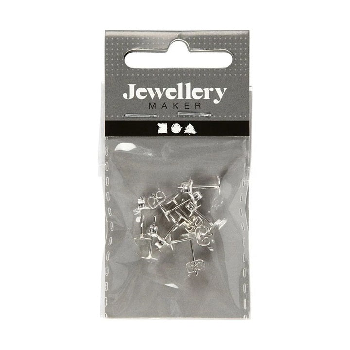 Orecchini in argento placcato 13 mm - 10 pz.