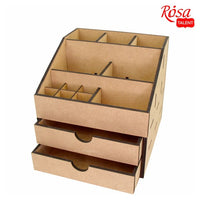 Organizer in MDF con 2 cassetti ROSA TALENT