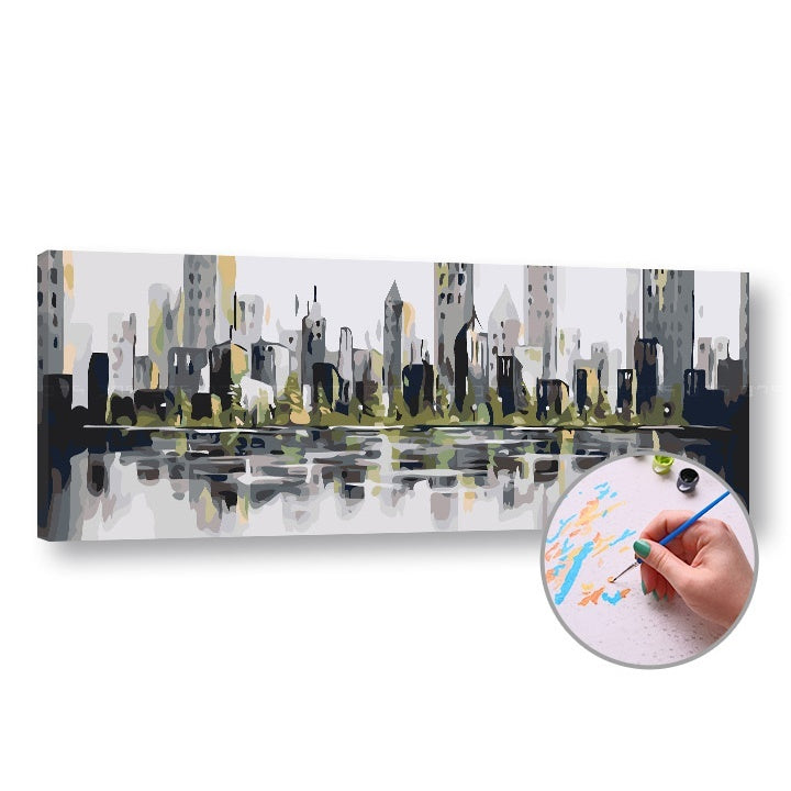 Paint by Numbers CITY - Media difficoltà