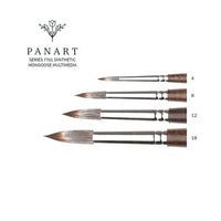 PanArt 7701 Pennello rotondo - Setole sintetiche di mangusta | Varie misure
