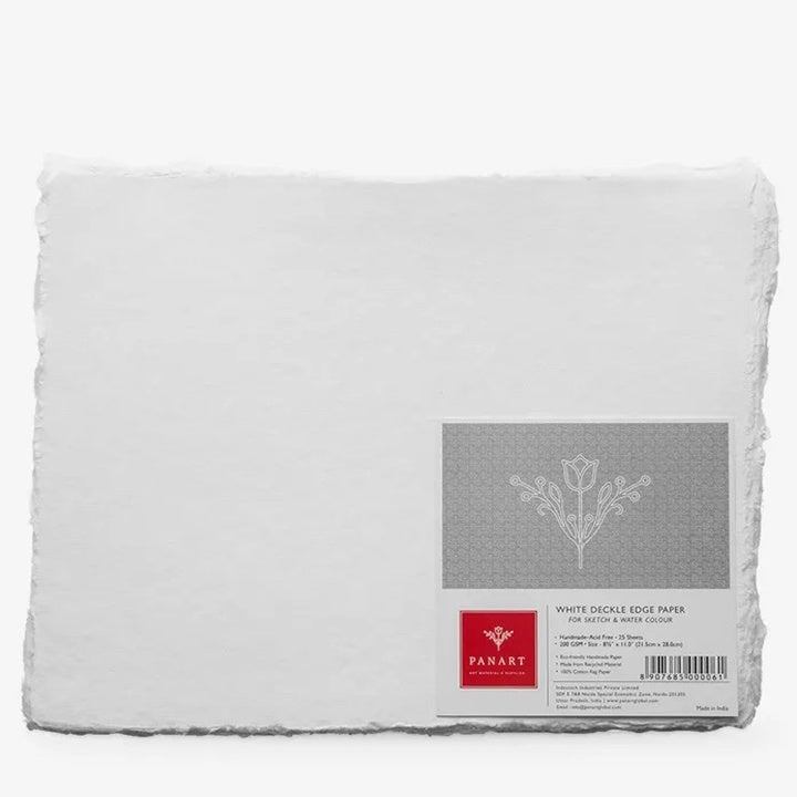 PanArt Carta bianca A4 fatta a mano