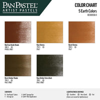 PanPastel Toni della Terra Set Oro - 5 pz.