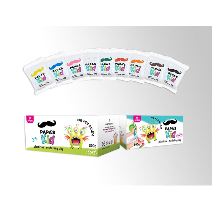 Papa's Kid Set base grande di argilla da modellare per bambini