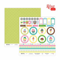Carte per scrapbooking 30.48 x 30.48 cm Cake delicious – No. 6