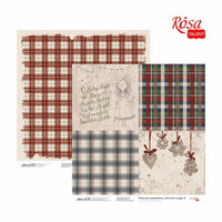Carte per scrapbooking 30.48 x 30.48 cm New Years magic – No. 6