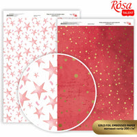 Carte per scrapbooking Drops A4 – pois oro 2