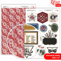 Carte per scrapbooking Mens Style A4 – No. 8