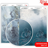 Carte per scrapbooking Ocean Dreams A4 – No. 6