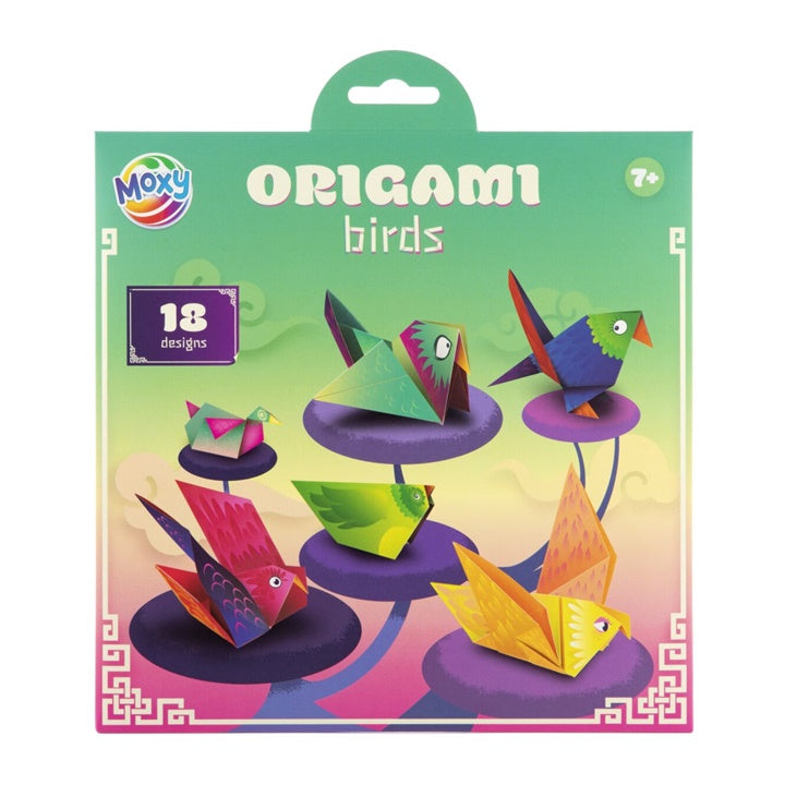 Set di carta per origami – Piccoli uccelli