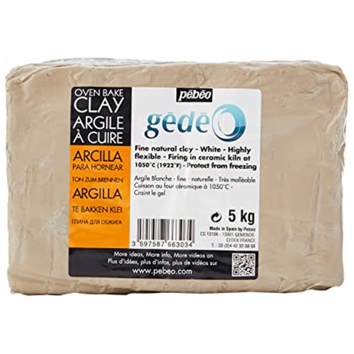 Pasta da modellare bianca Pebeo 5 kg