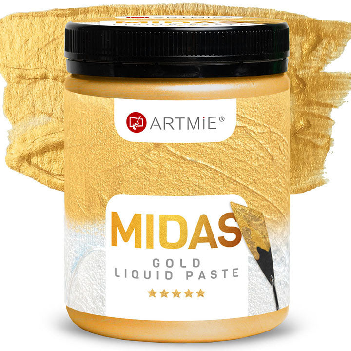 Pasta metallica liquida ARTMIE MIDAS oro | volumi diversi