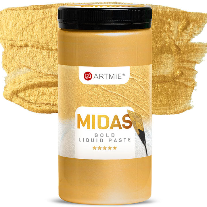 Pasta metallica liquida ARTMIE MIDAS oro | volumi diversi