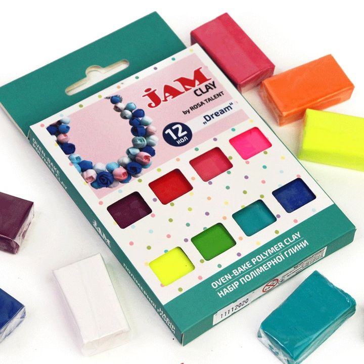Pasta polimerica Rosa Talent - set Dream 12 x 20 g — immagine 2