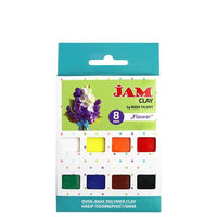 Pasta polimerica Rosa Talent - set Flower 8 x 20 g — immagine 1