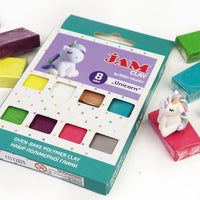 Pasta polimerica Rosa Talent - set Unicorn 8 x 20 g — immagine 2