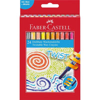 Pastelli a cera Faber Castell Twist – 12 pz