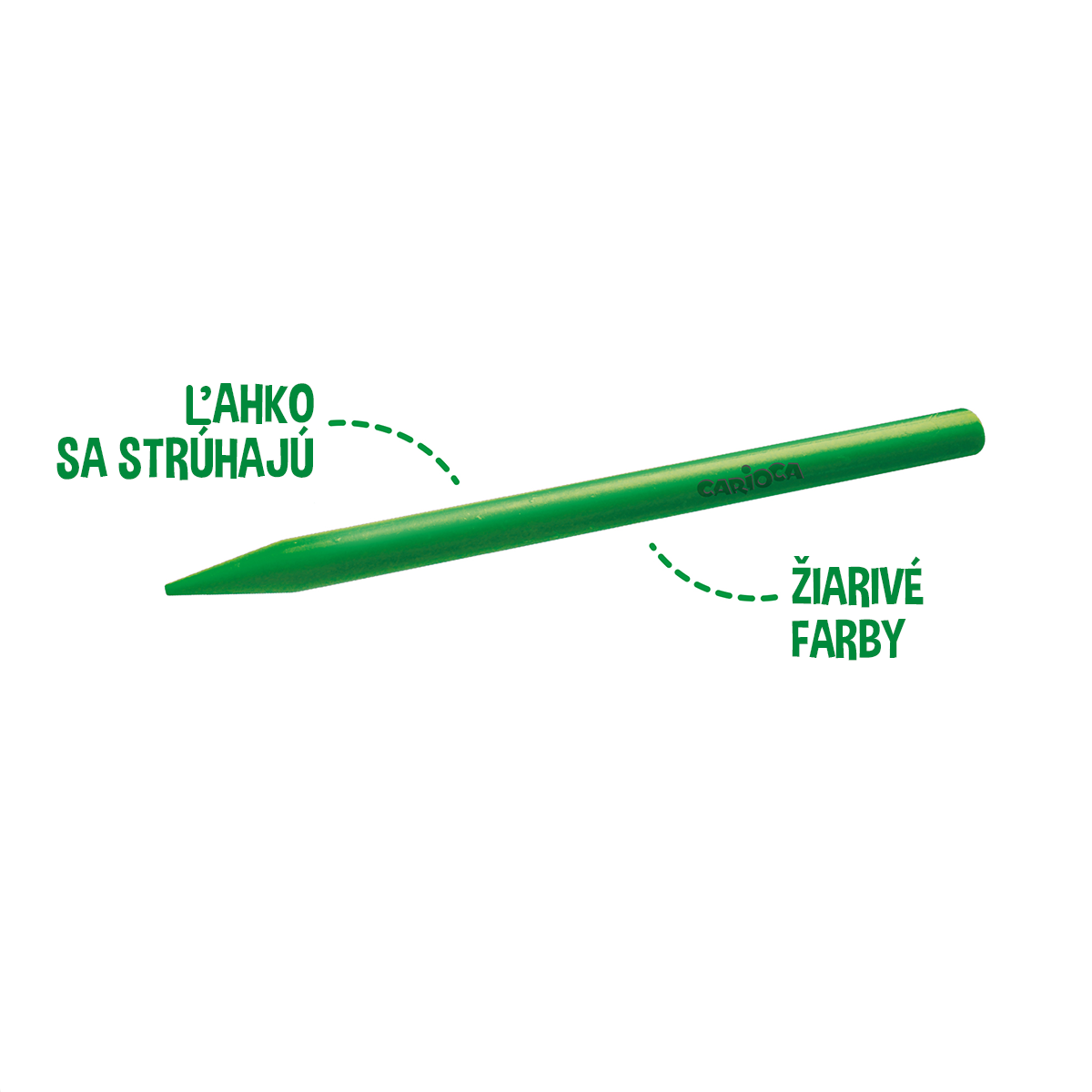 Pastelli a cera plastici Carioca Plastello - 12 pz