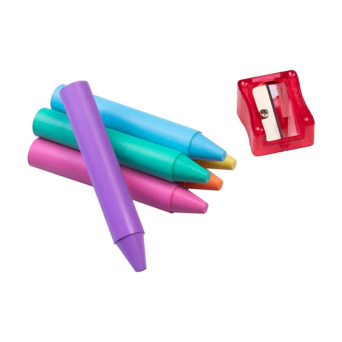Pastelli a cera tondi JOVI Jumbo pastello - set da 60 pz con temperamatite