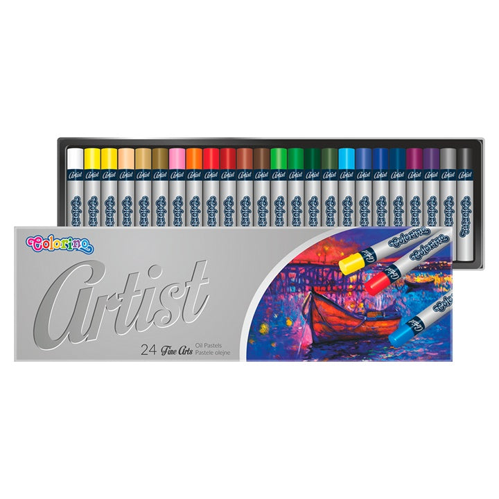 Pastelli a olio tondi Colorino Artist 24 pz.